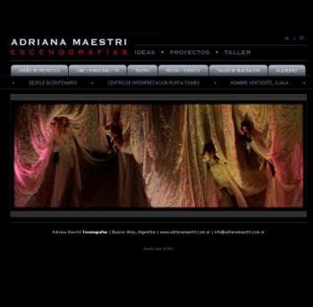 diseño web: Adriana Maestri