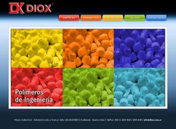 diseño web: Diox