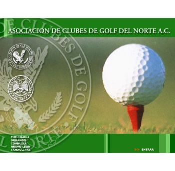 diseño web: AsociaciÃƒÂ³n de Clubs de Golf