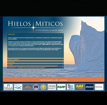 diseño web: Hielos MÃƒÂ­ticos