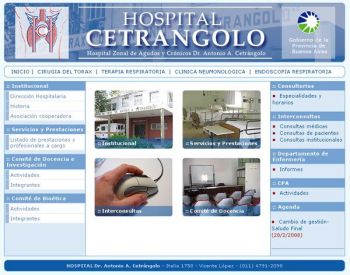 diseño: Hospital Cetrangolo