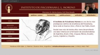 diseño web: Instituto Moreno