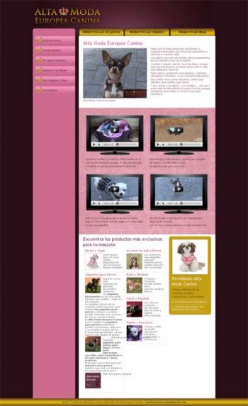 diseño web: Villa del Rey