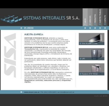 diseño web: Sisa