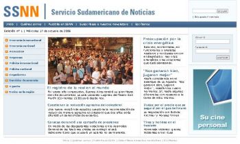 diseño web: SSNN